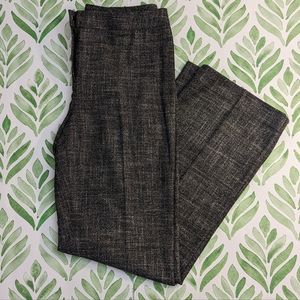 Lafayette 148 Virgin Wool & Viscose Bamboo Academia Style Straight Leg Pants